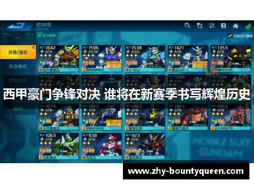 西甲豪门争锋对决 谁将在新赛季书写辉煌历史 西甲豪门争锋对决 谁将在新赛季书写辉煌历史